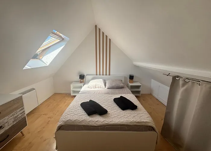 アパート Cosy Duplex Sejour Duo Ou Petite Famille Situation - Proche & Commerces - Wifi Et Linge Inclus *