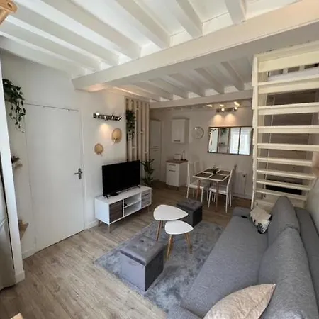 Daire Cosy Duplex Sejour Duo Ou Petite Famille Situation - Proche & Commerces - Wifi Et Linge Inclus *