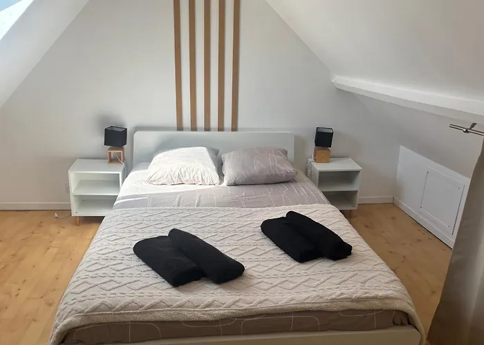 شقة Cosy Duplex Sejour Duo Ou Petite Famille Situation - Proche & Commerces - Wifi Et Linge Inclus