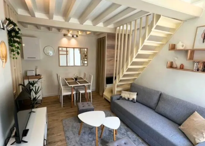 Cosy Duplex Sejour Duo Ou Petite Famille Situation - Proche & Commerces - Wifi Et Linge Inclus דירה